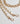 Lena Crossbody Chain - White